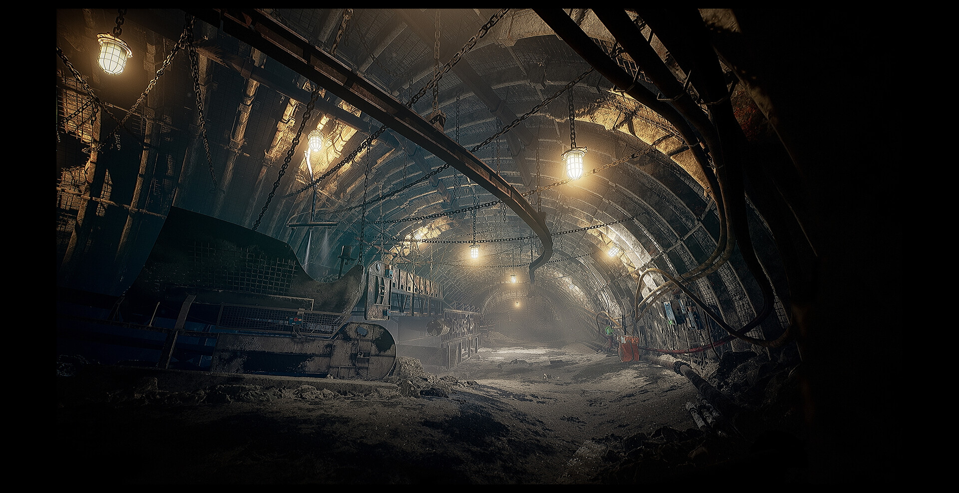 ArtStation - VR Coal Mine