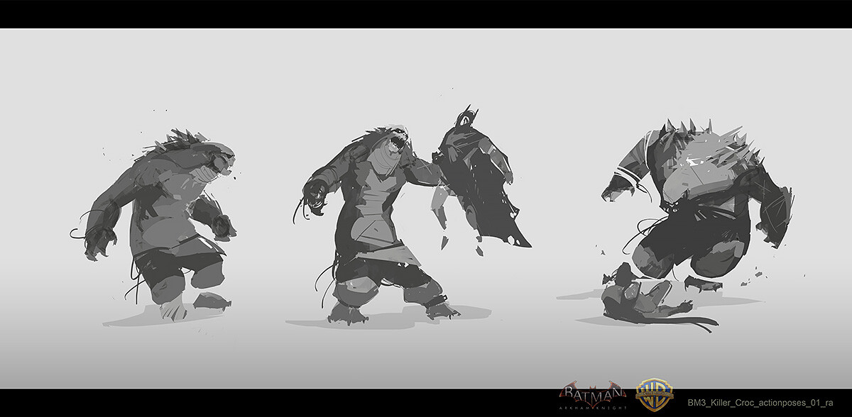 killer croc animation ideas