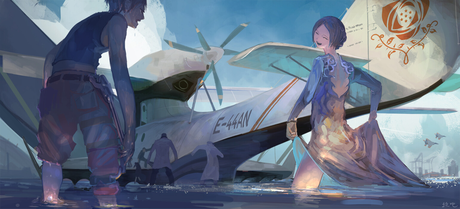 Artstation Acecombat7 Fanarts 3 Ibuki Watanabe