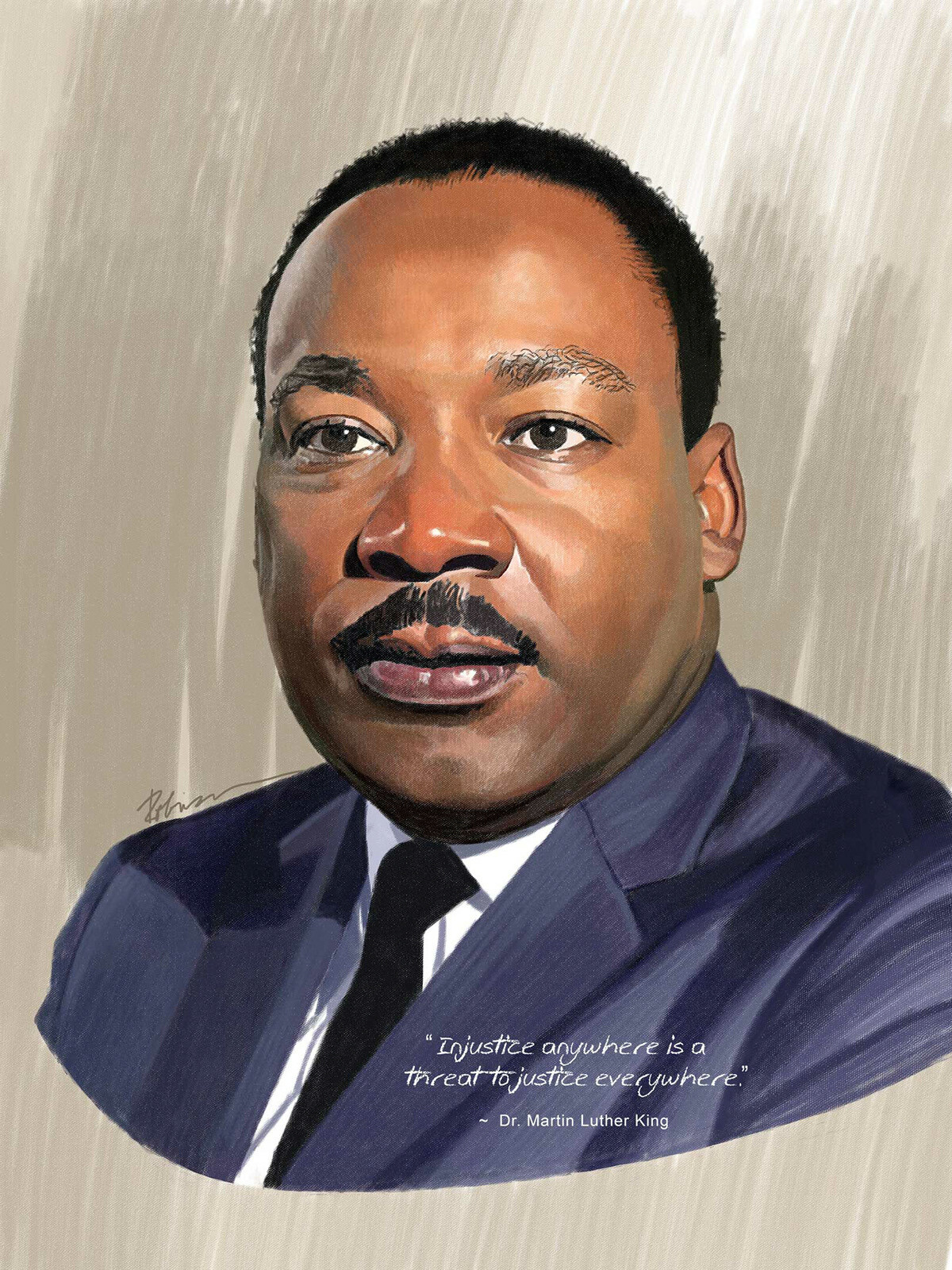 Artstation Dr Martin Luther King David Robinson