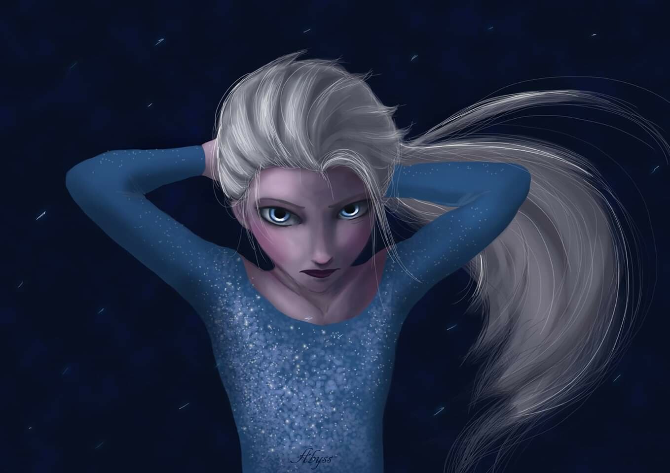 ArtStation - Elsa Frozen 2 Fanart
