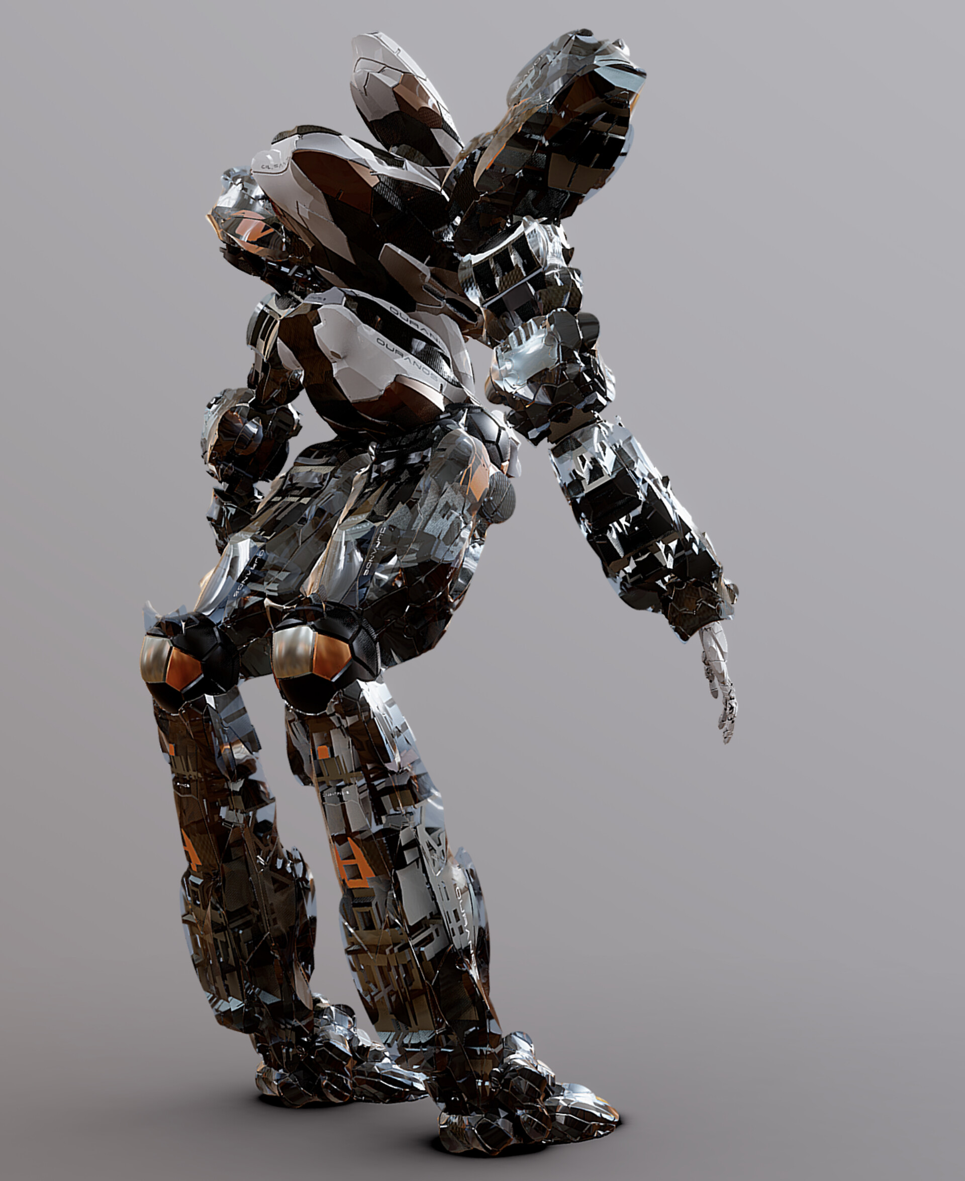 akira saito - Procedural Hard Surface Design With Houdini Robot [ROBOT 01]