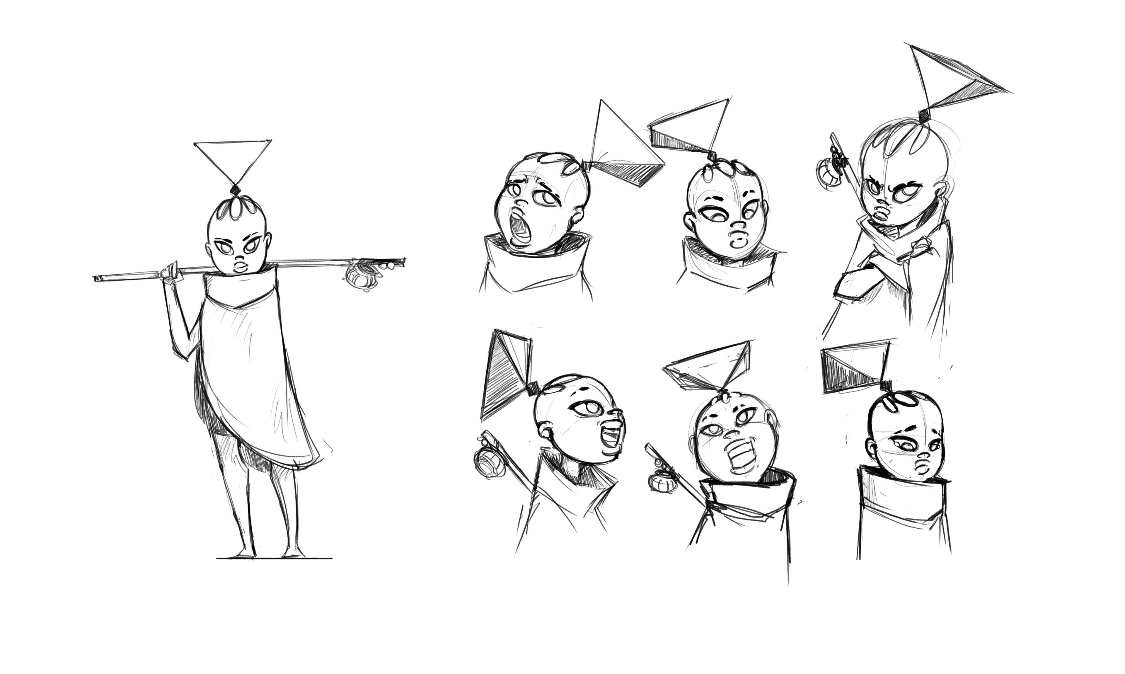 Quilla Character Expressions