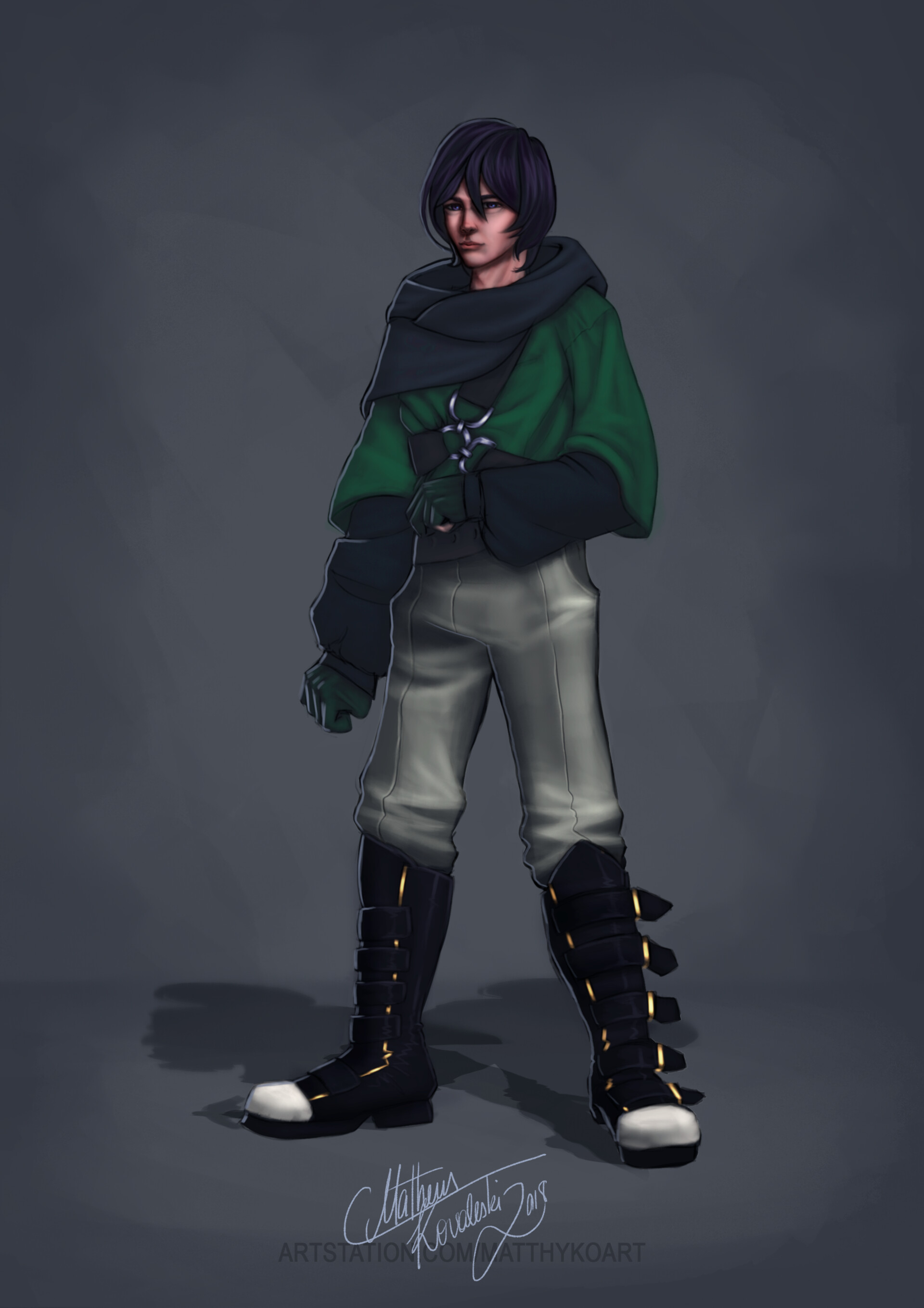 ArtStation Riki Concept (Original Character)