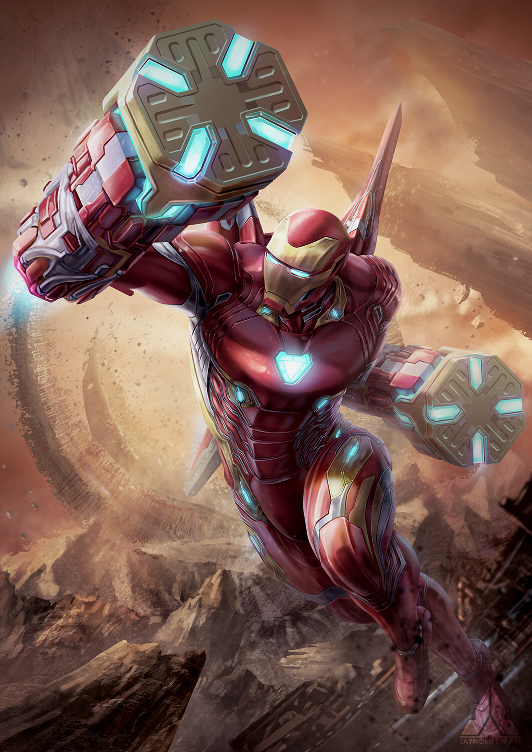 ArtStation - Avengers: Infinity War - Iron Man