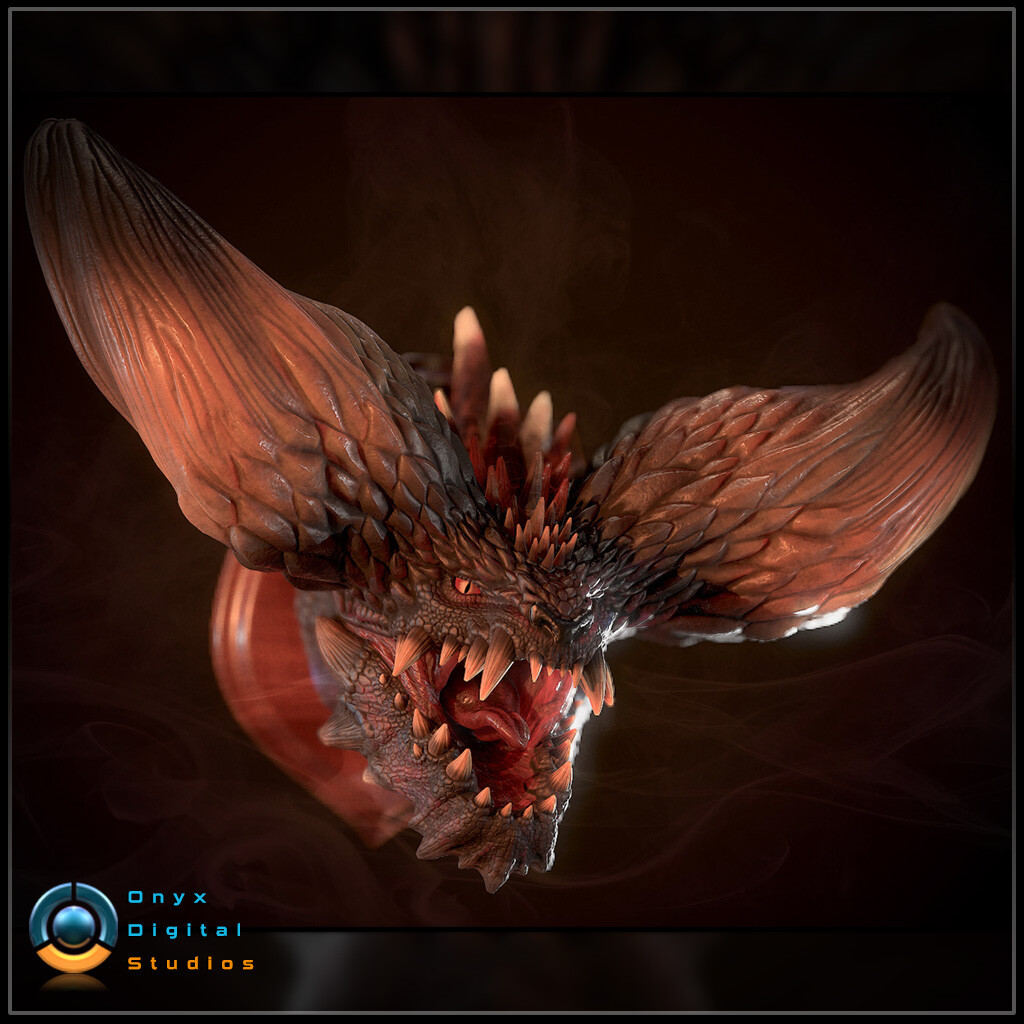 Artstation 3d Printable Nergigante John Humphries