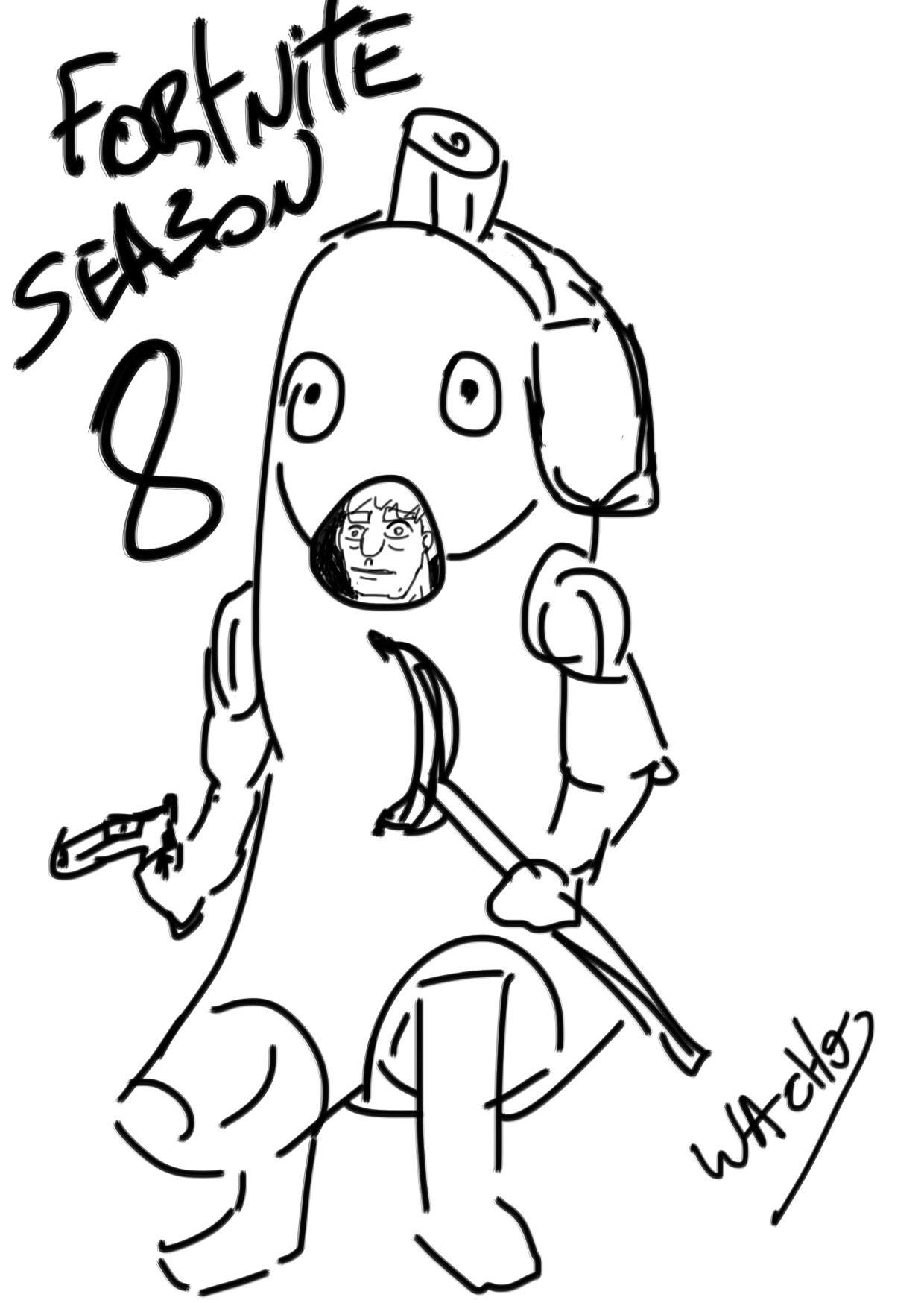 Artstation Fortnite Season 8 Brian Bidegain - fortnite season 8