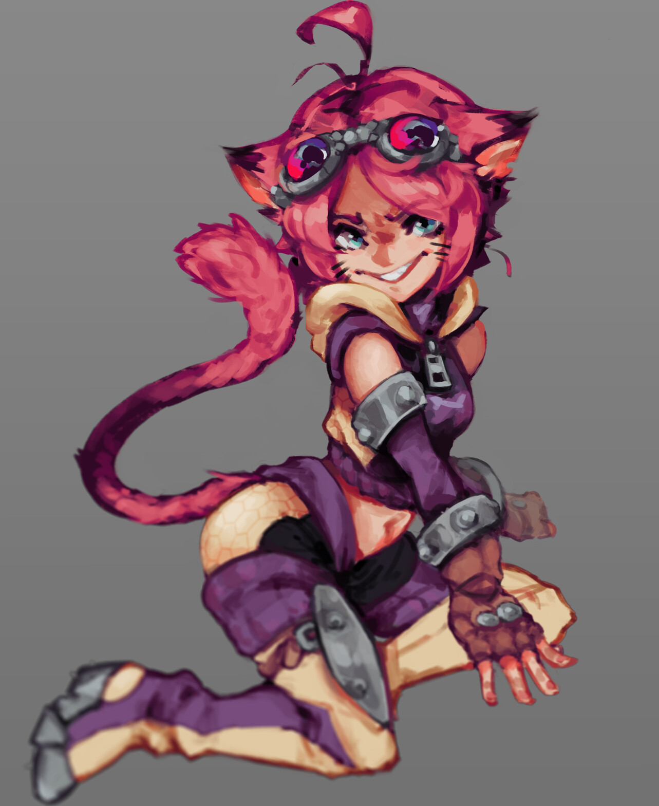 Artstation Blade Kitten Jacob Gerber