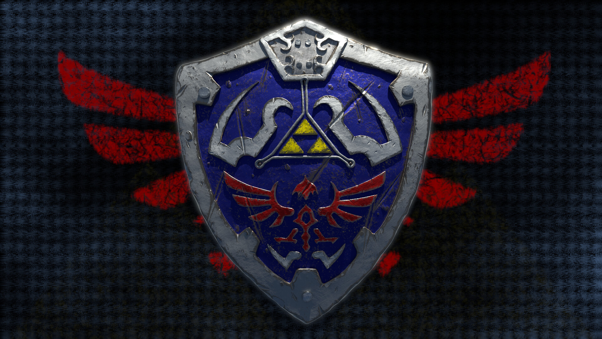 Artstation Hylian Shield Concept Kishan Narine