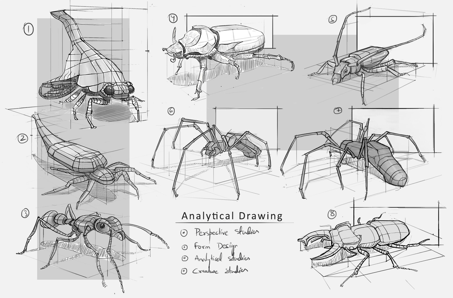 Artstation Analytical Sketching Shashank Palle