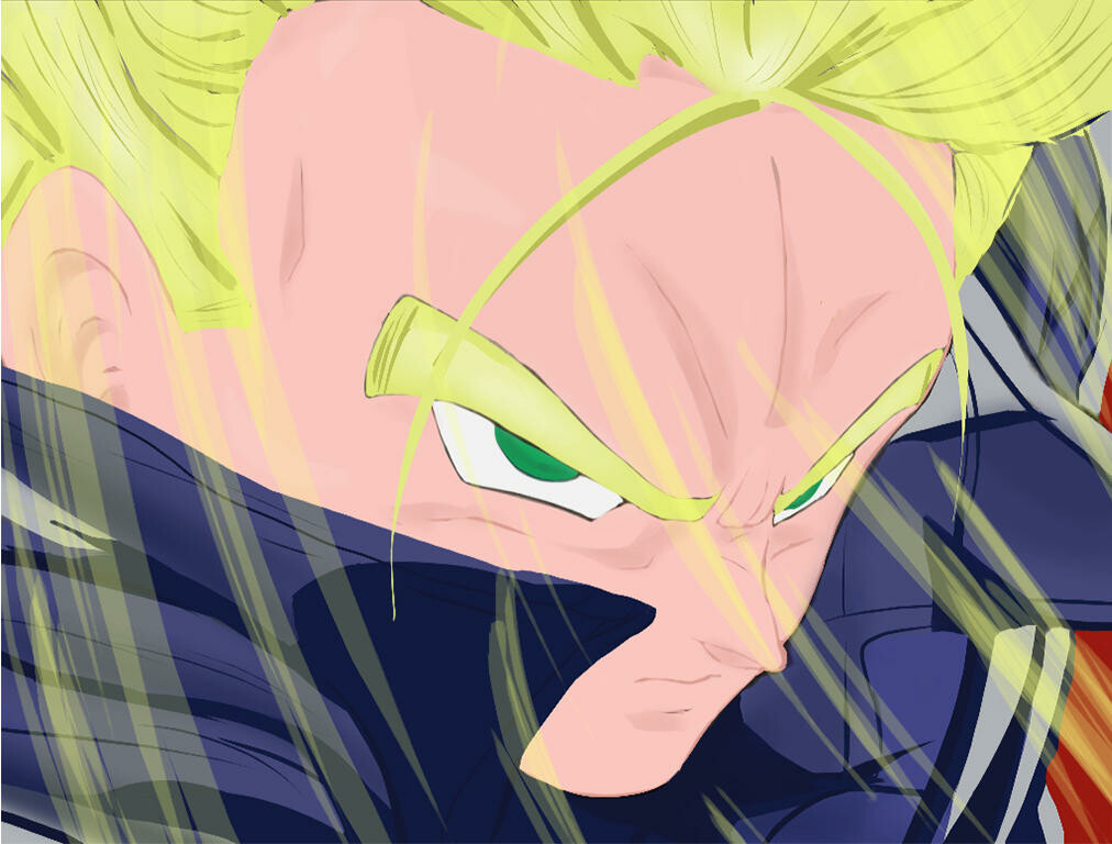 Artstation Dragon Ball Z Fan Art Cg Luiz Alves Correa