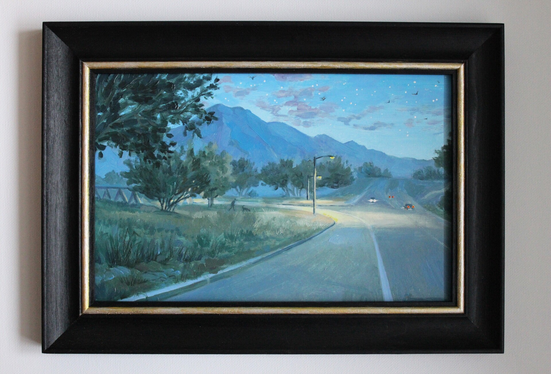 Lydia Rozanova Art Inmyartworld Evening Landscape Painting
