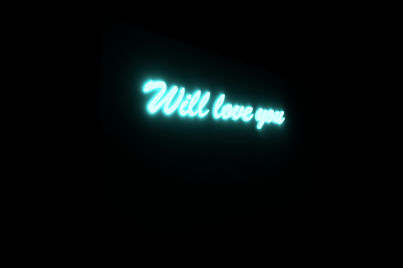 Neon 2 / image modélisée dans Maya. Détail du Mesh Light