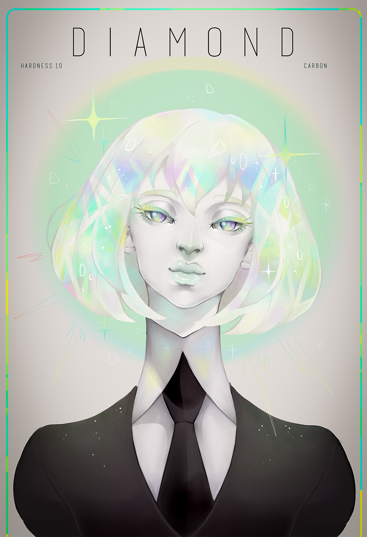 Wallpaper Artstation Land Of The Lustrous Bearisuuu Desktop Wallpaper