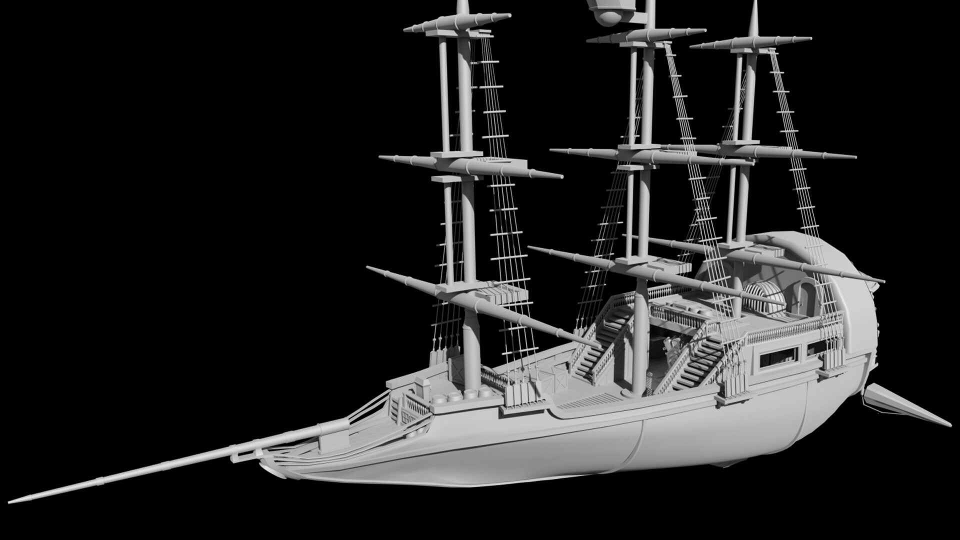 Treasure Planet Boat