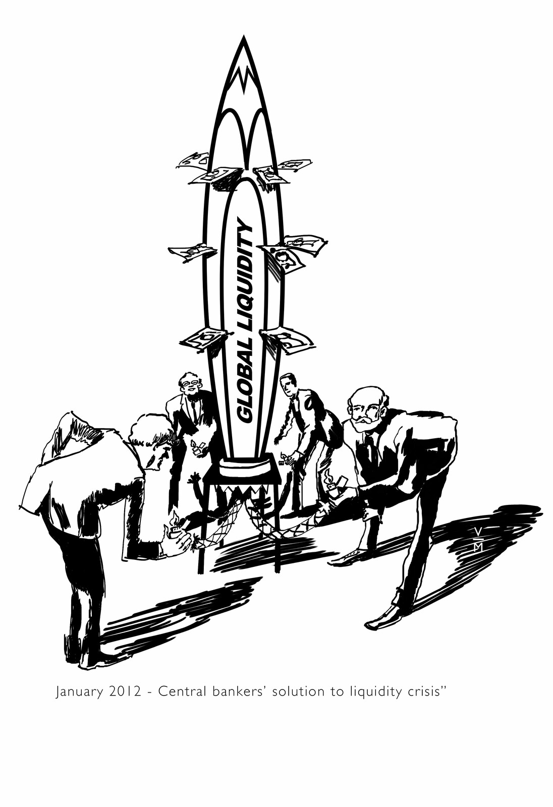 January 2012,  liquidity crisis