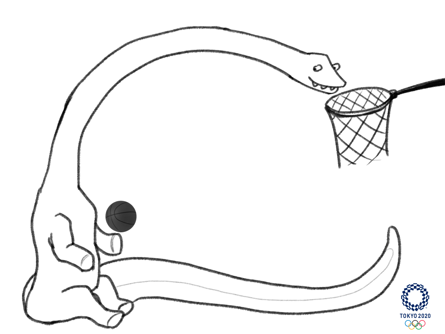 Artstation Des Dinos Aux Jo Dinos At The Olympic Games Alyamina