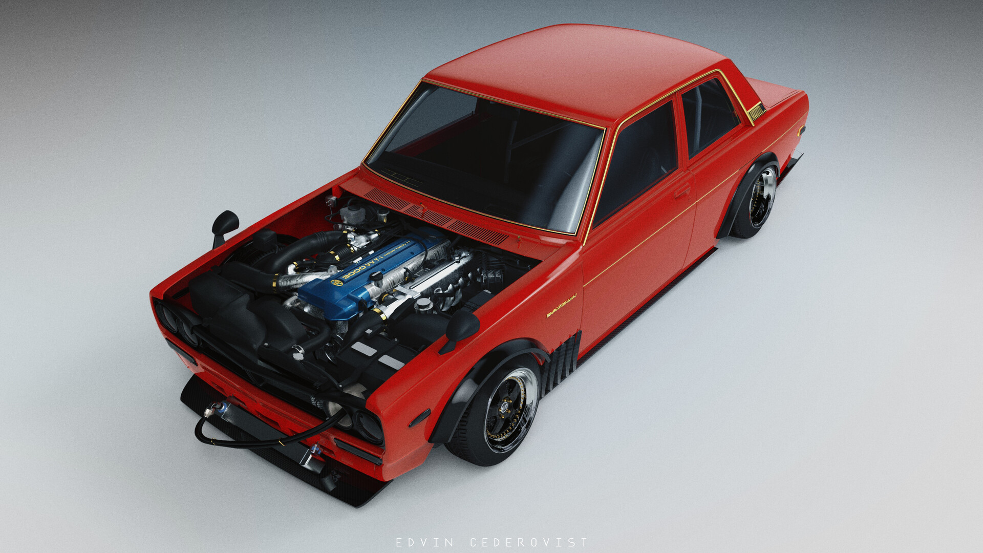 Edvin Cederqvist - Nissan Datsun 510