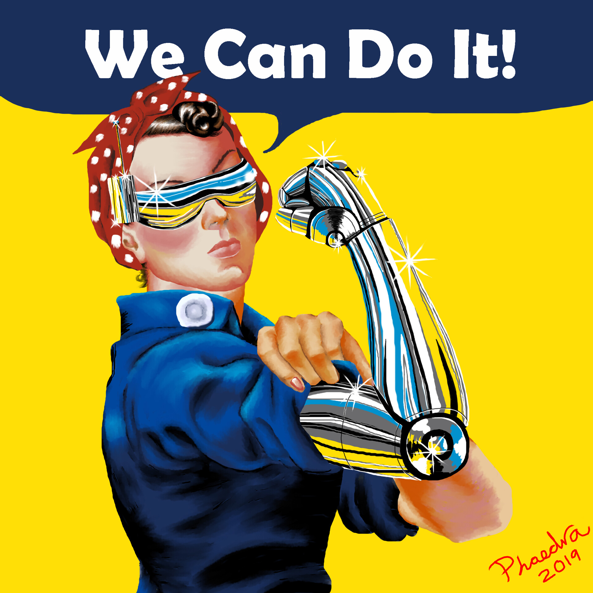 Artstation Rosie The Riveter Phaedra Stevens