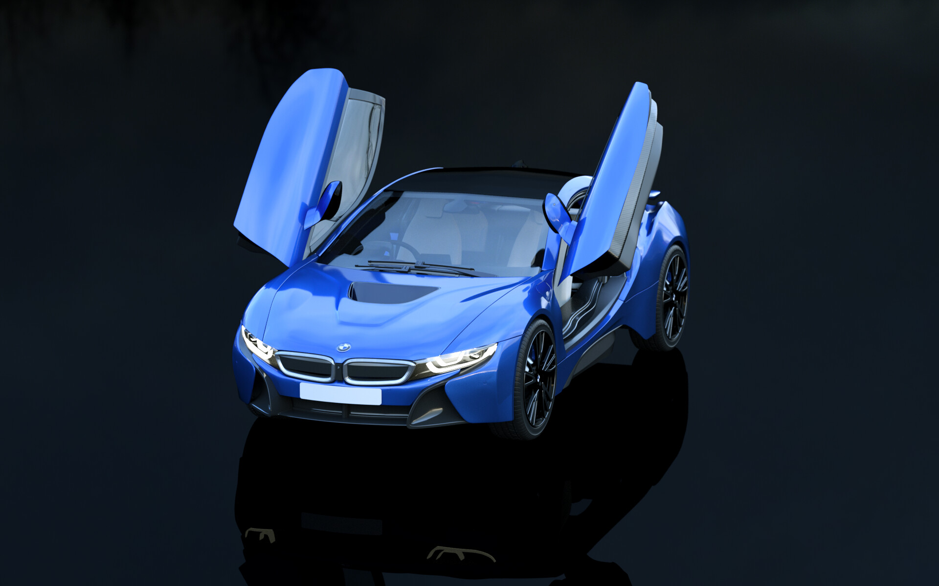 Artstation Bmw I8 Modelled In Cinema 4d Steve Latibeaudiere