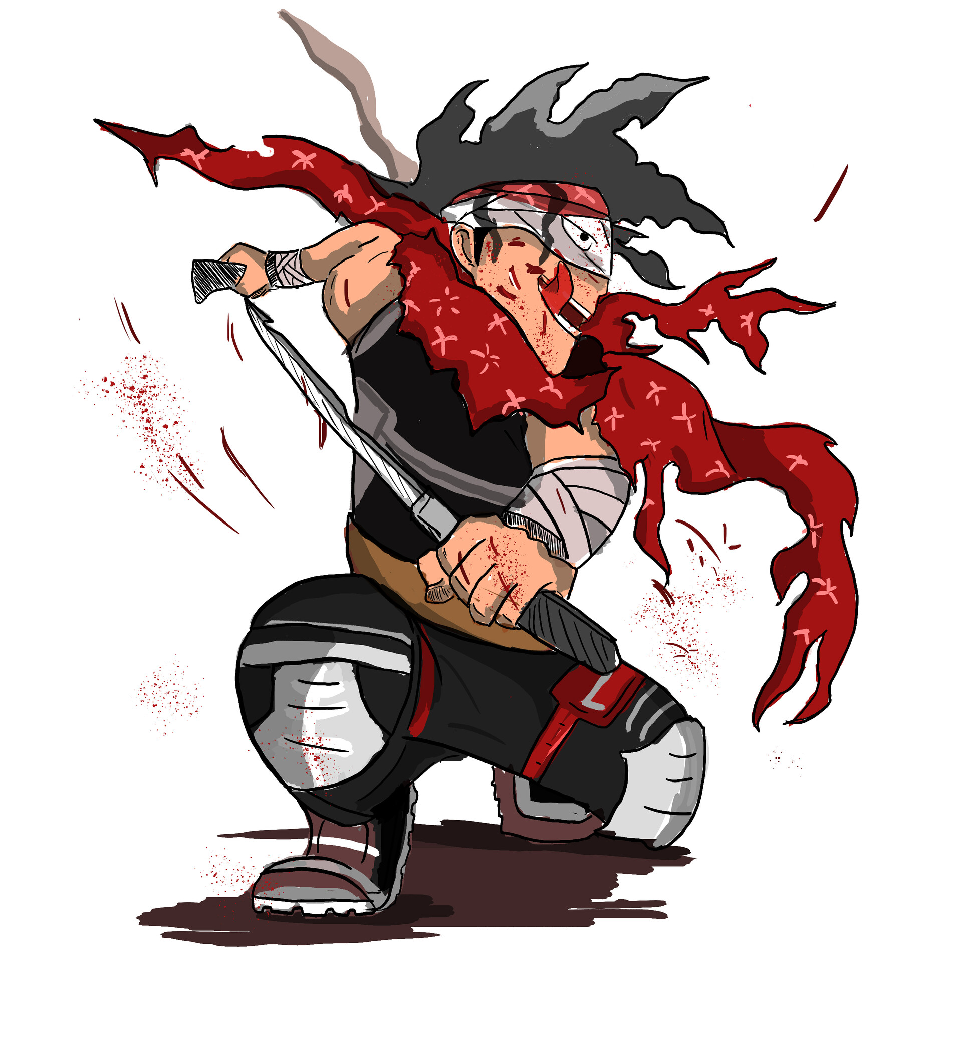 Artstation Stain Hero Killer Boku No Hero Academia