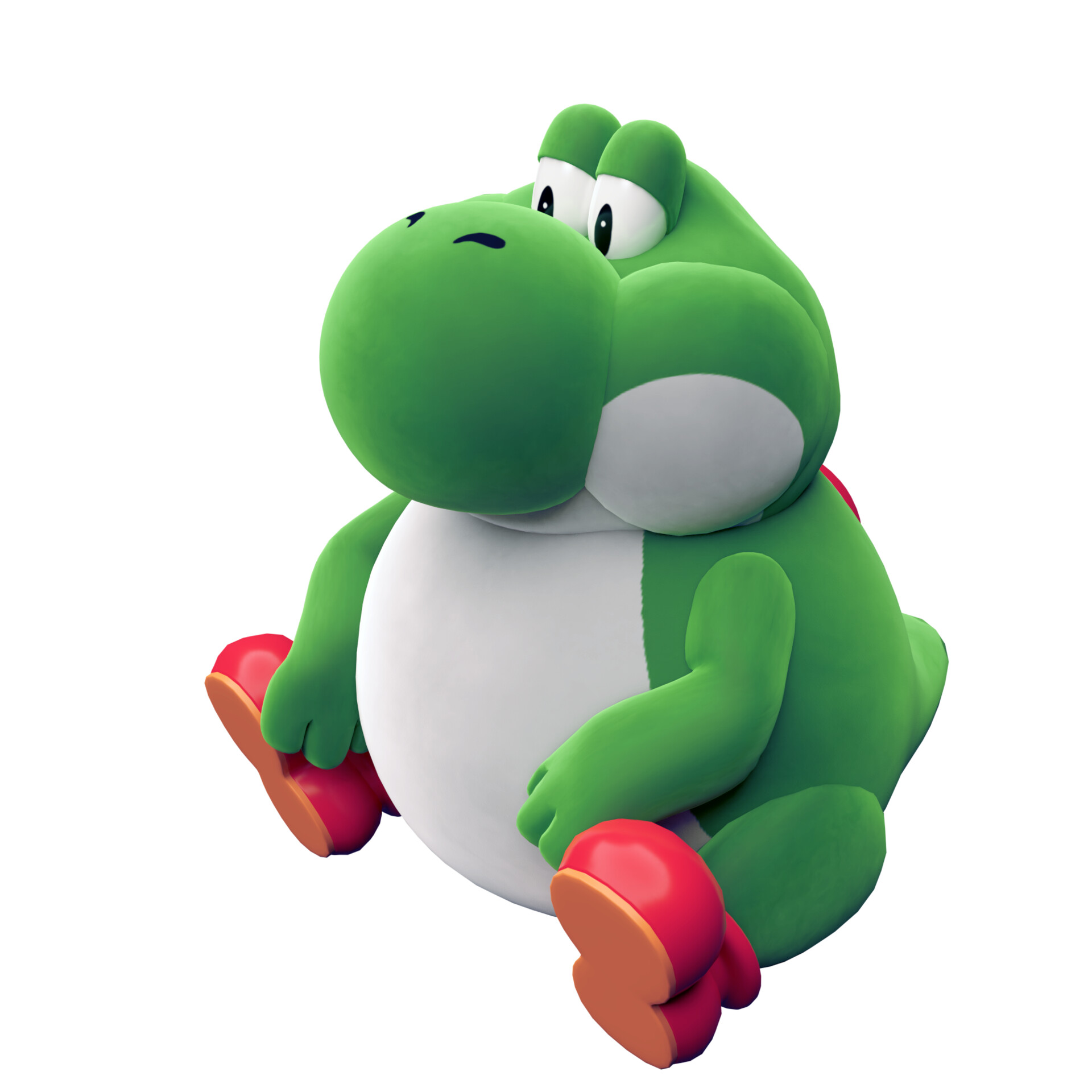 fat yoshi plush