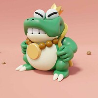 Artstation Fat Yoshi Remade In Hd Brody Smith