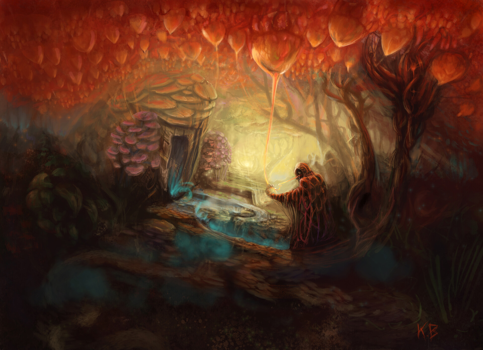 Keegan Blazey Alien Forest
