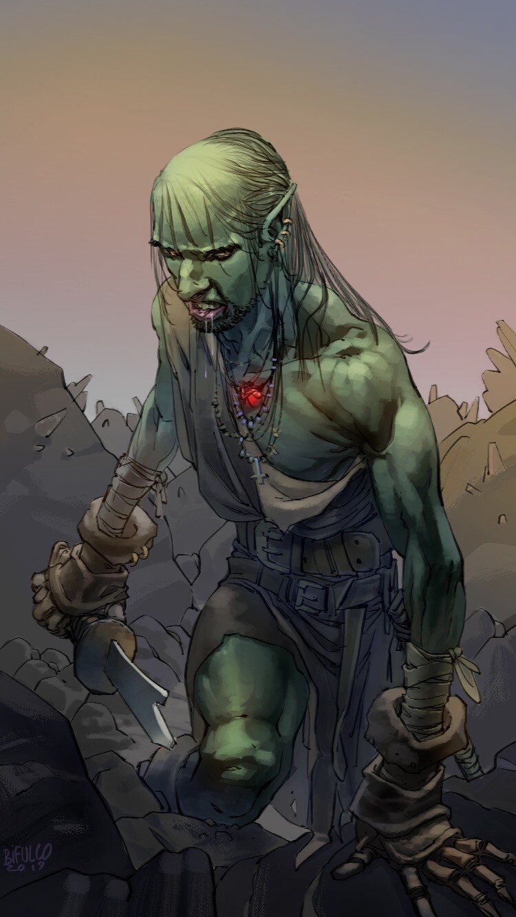 ArtStation - Orc character study