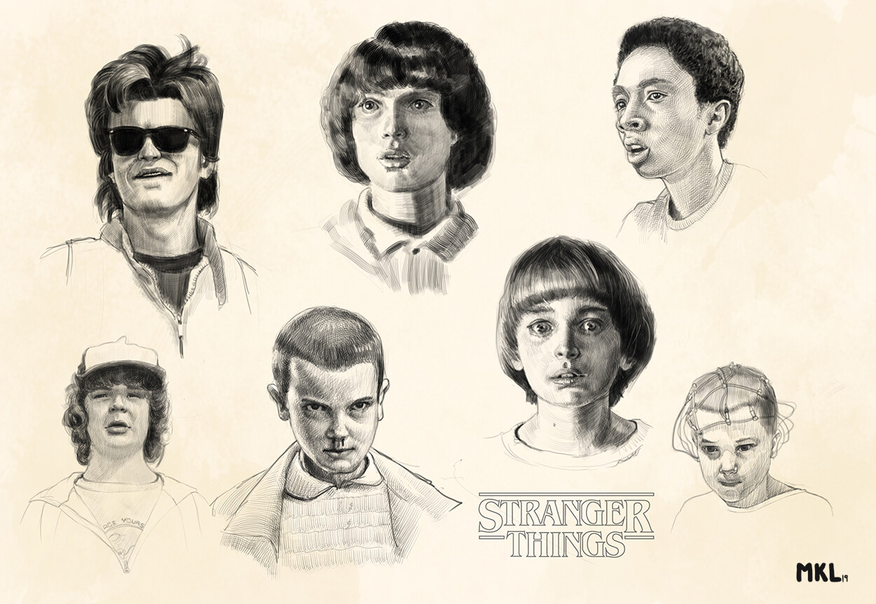 Strangers things sketches