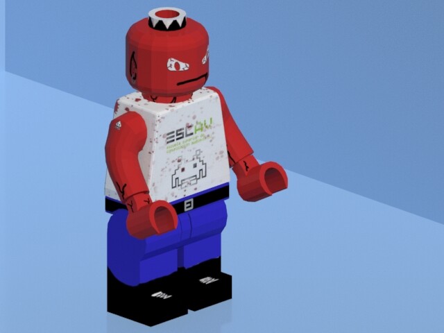 Enrique Anguis - 3D Lego Texture