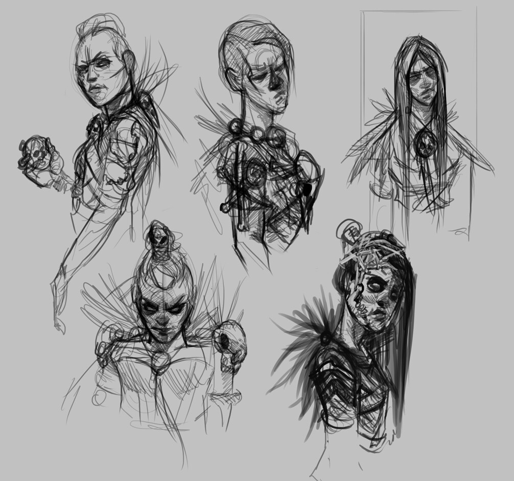Servilia sketches