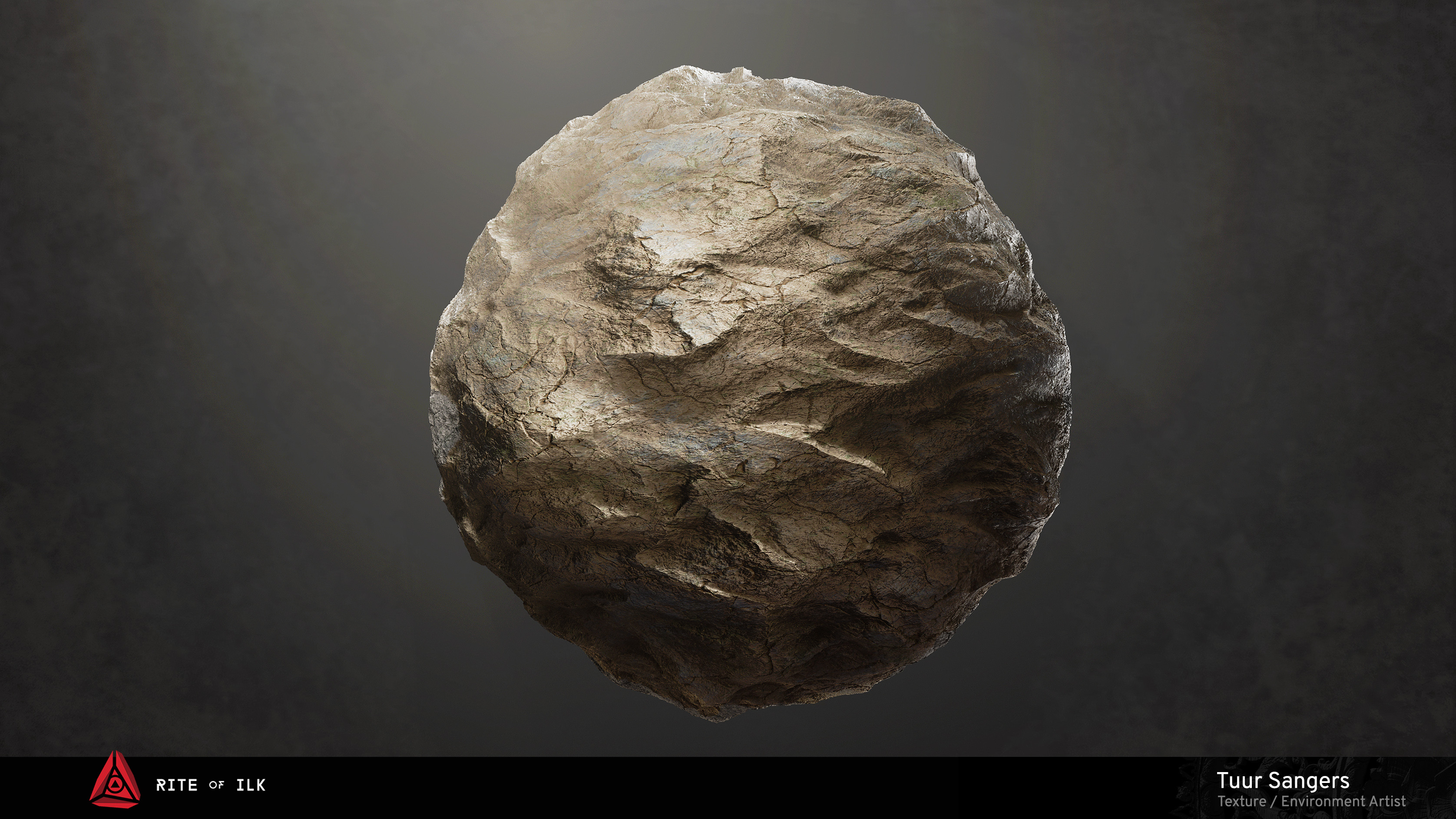 Bare rock wall