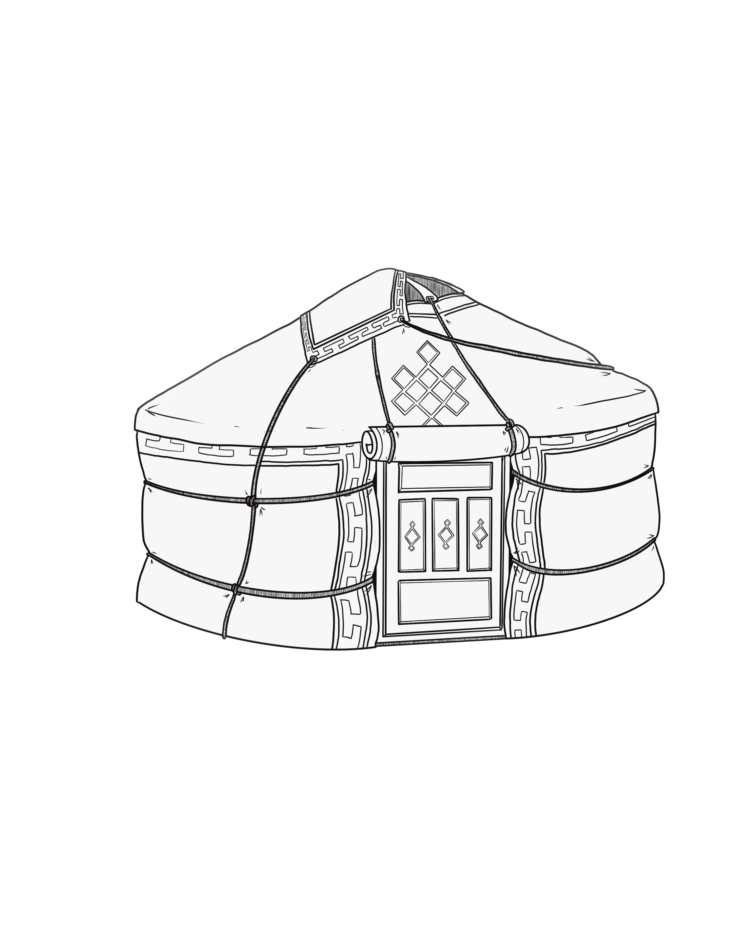 Yurt from Mongolia