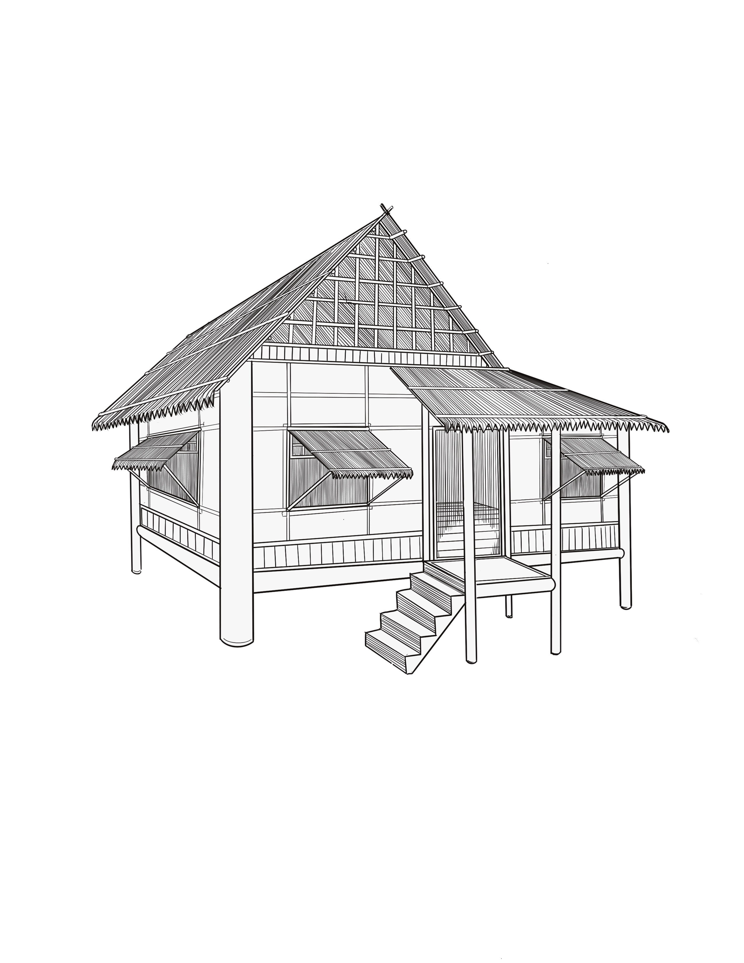 Nipa Hut from the Philippines