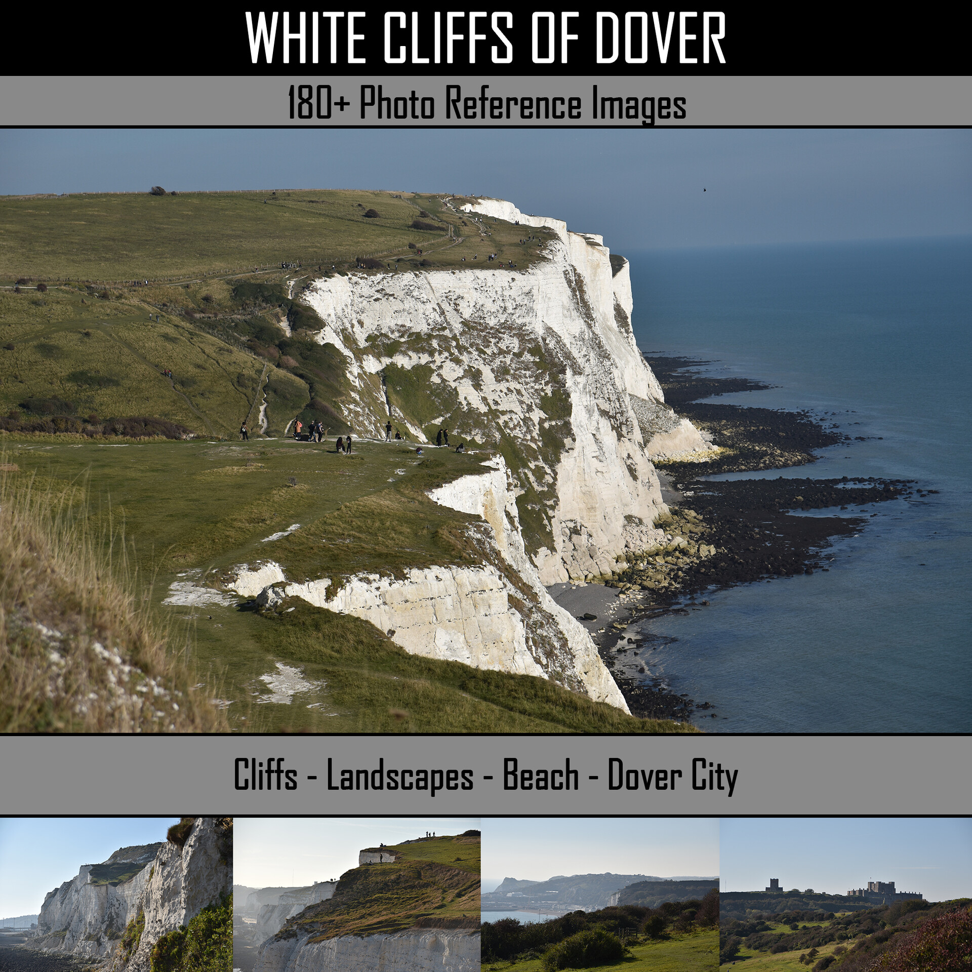 Artstation White Cliffs Of Dover 180 Photo Reference Images