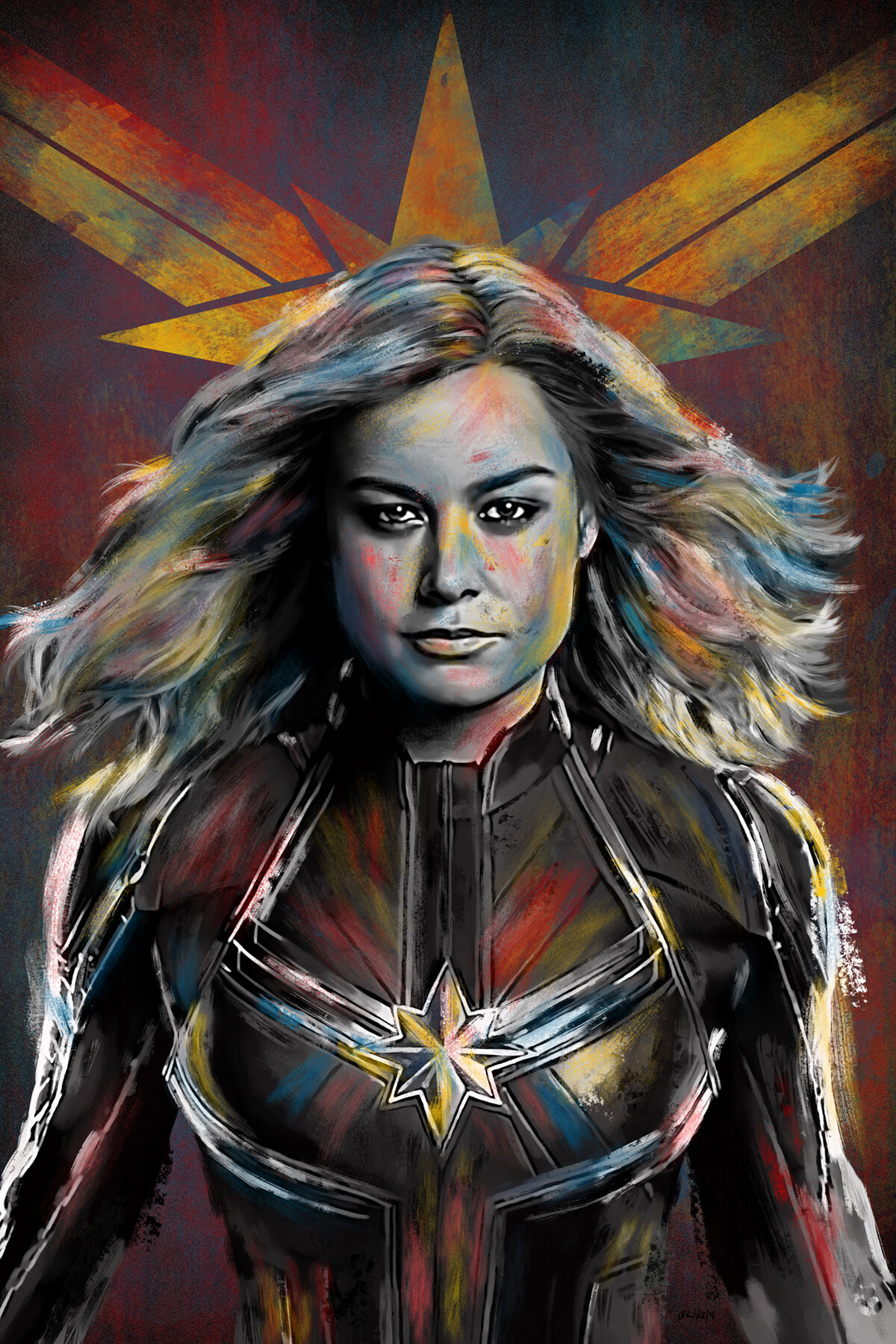 ArtStation - Captain Marvel