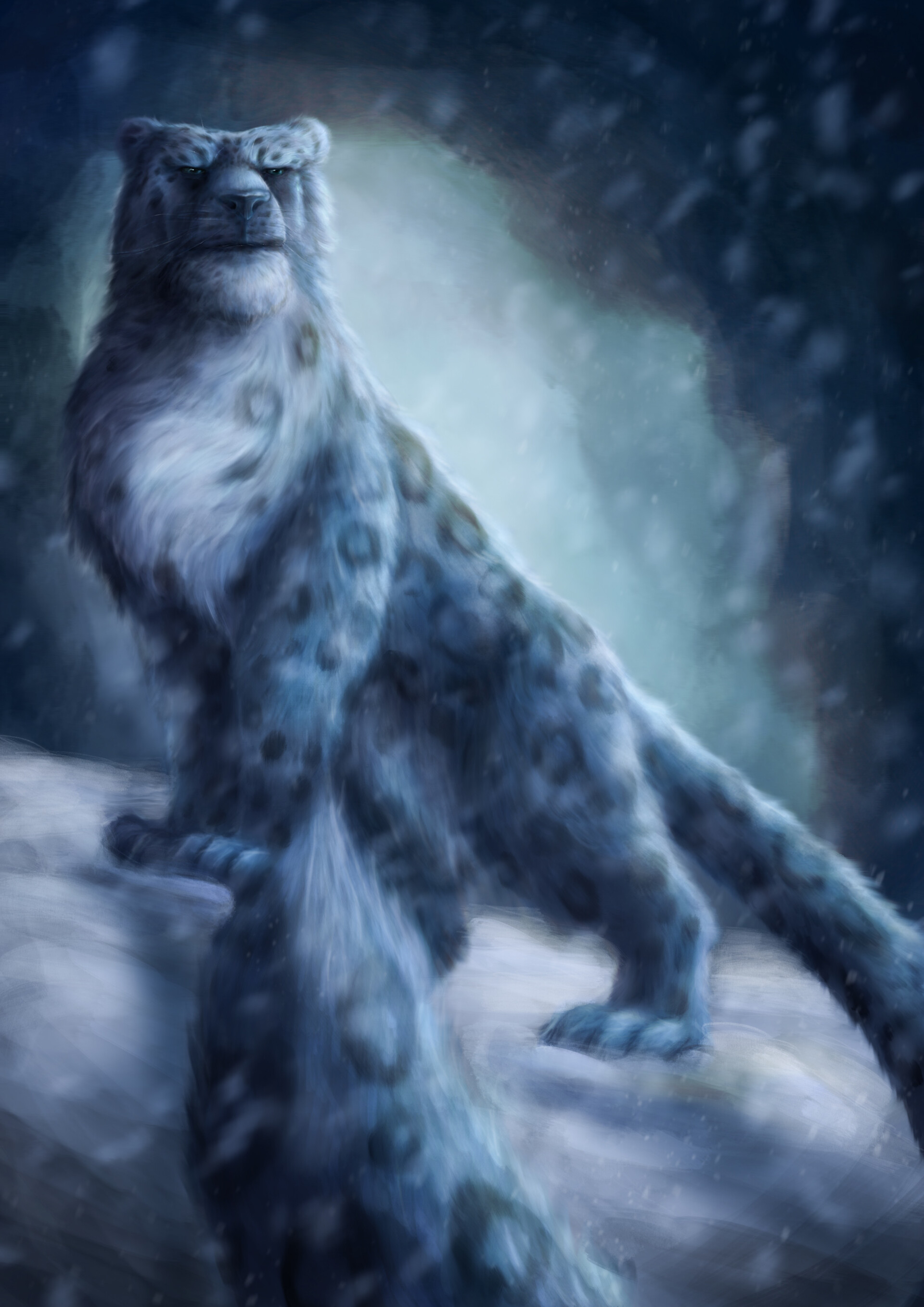 Lukart96 - snow leopard