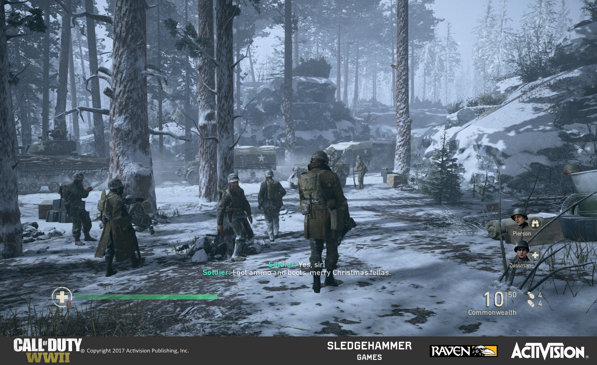 Call Of Duty Wwii Merry Christmas Images Susan Devenero Call Of Duty Wwii Single Player Work