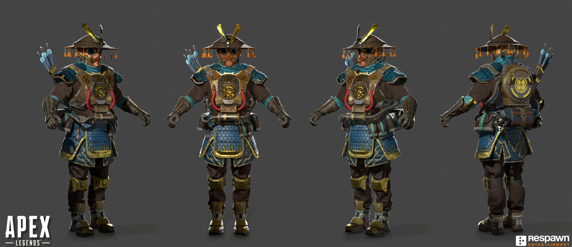 Patrick Yeung Apex Legends Character Skin Bloodhound Imperial Warrior