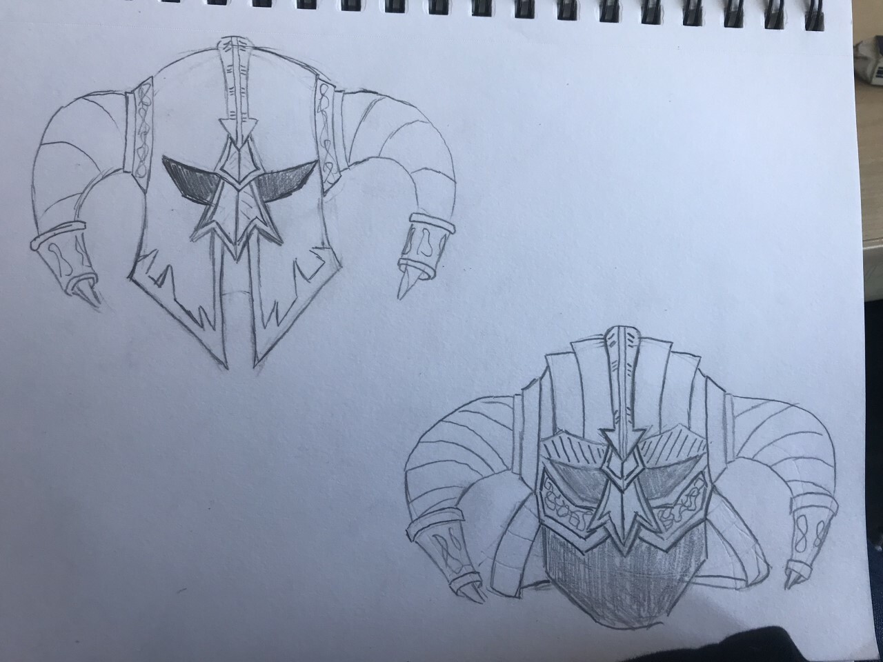 Helmet concept art