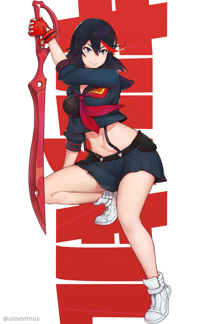 pics Ryuko Matoi Artstation artstation ryuko matoi kill la kill