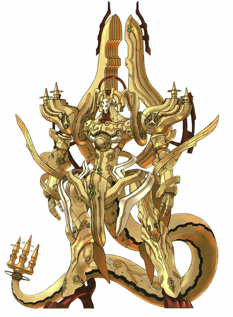 Guillaume Biju-Duval - Golden Mechon Jaldabaoth from Xenoblade Chronicles