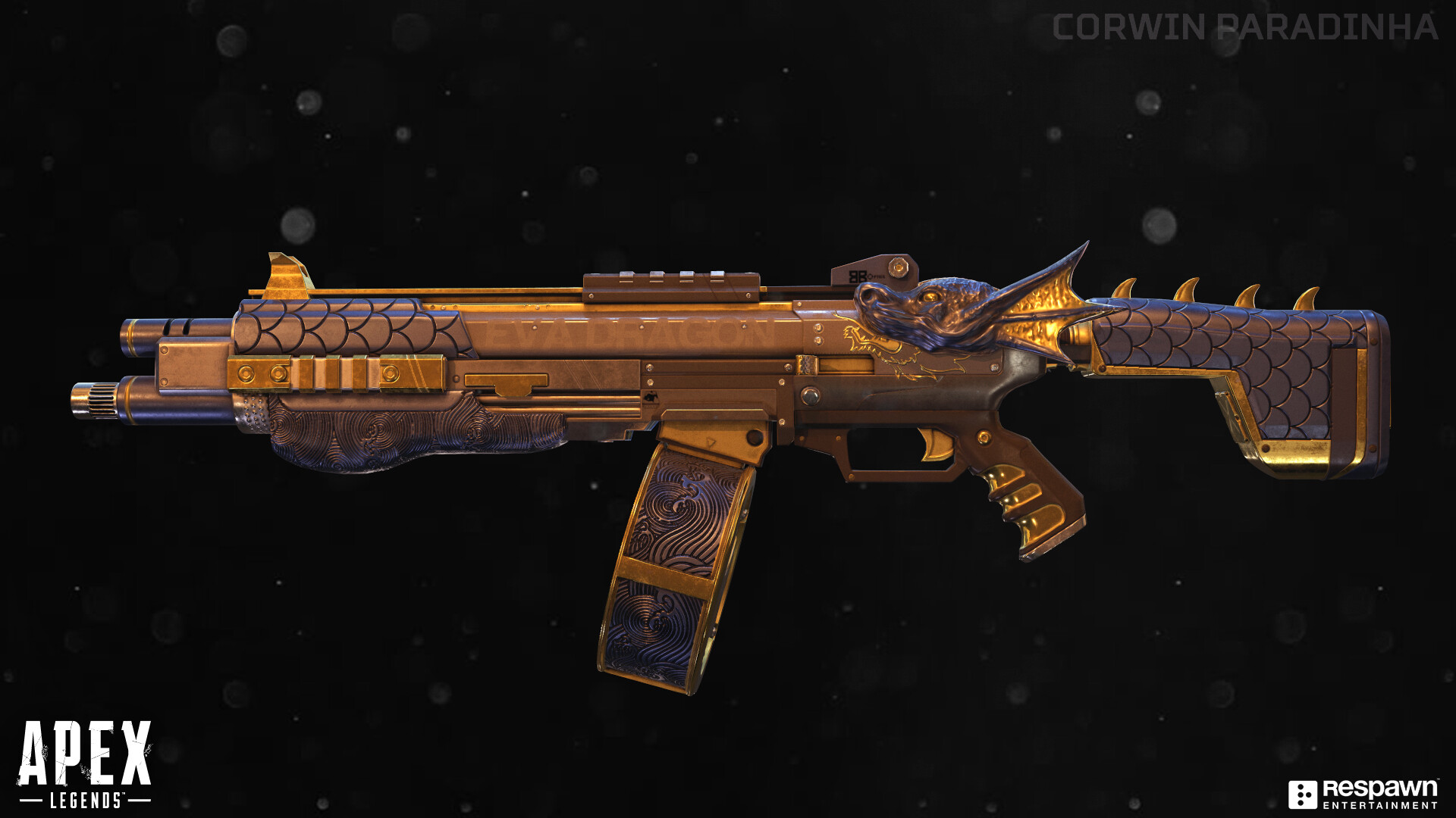 Artstation Eva 8 Shotgun Dragon Legendary Corwin Paradinha