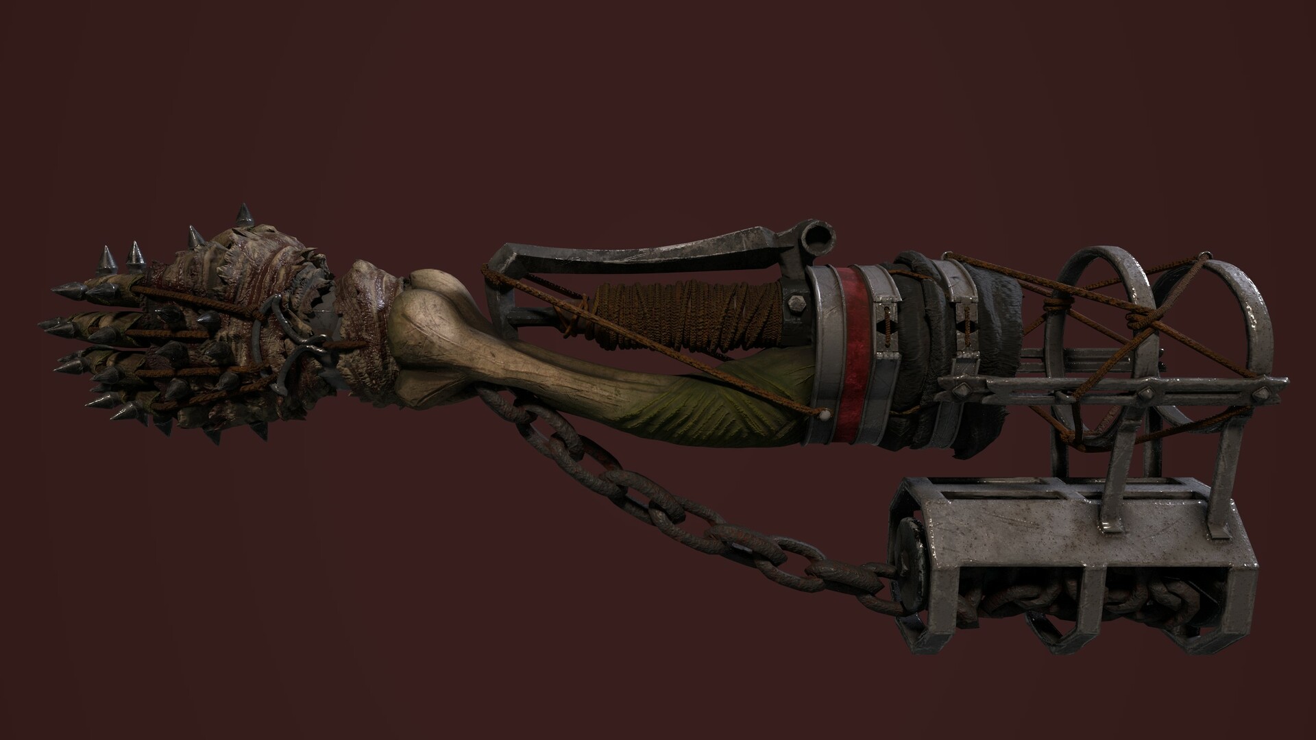 Phiona Blake Fan Art Sekiro Prosthetic Limb Concept Chain