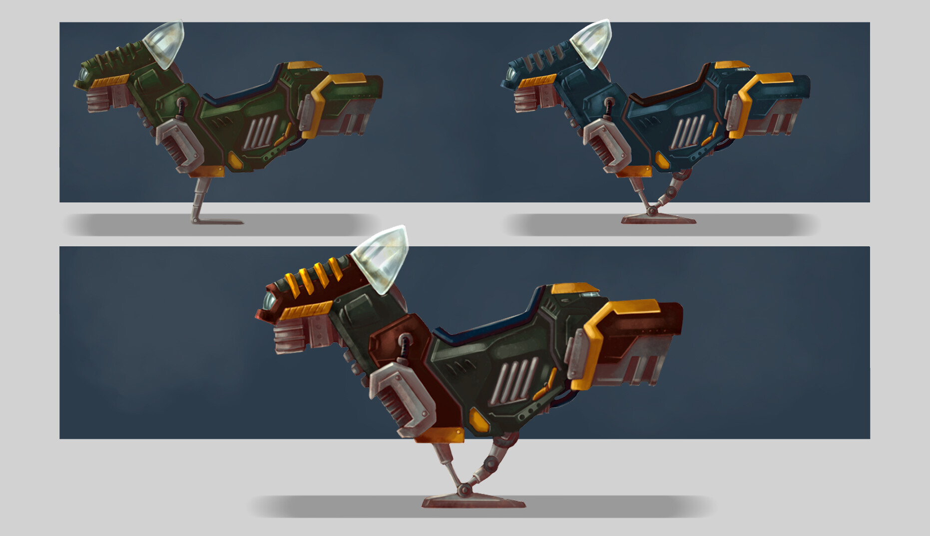 Artstation Concept For A Scifi Themed 3d Model Nuray Oeztas