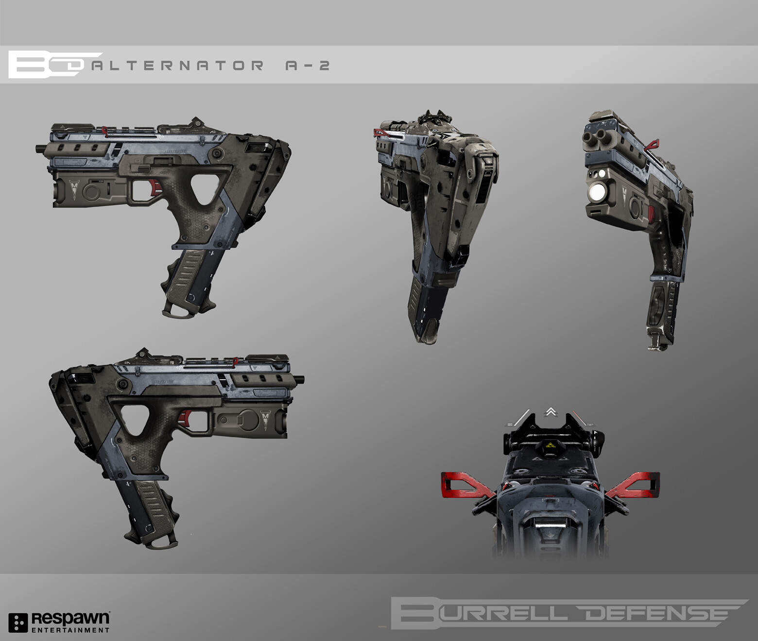 Brad allen apex legends in world weapon and pickup concepts