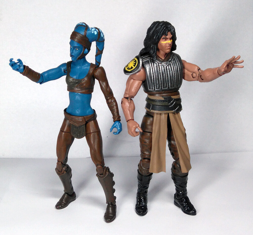 Hench X Aayla Secura And Quinlan Vos Star Wars