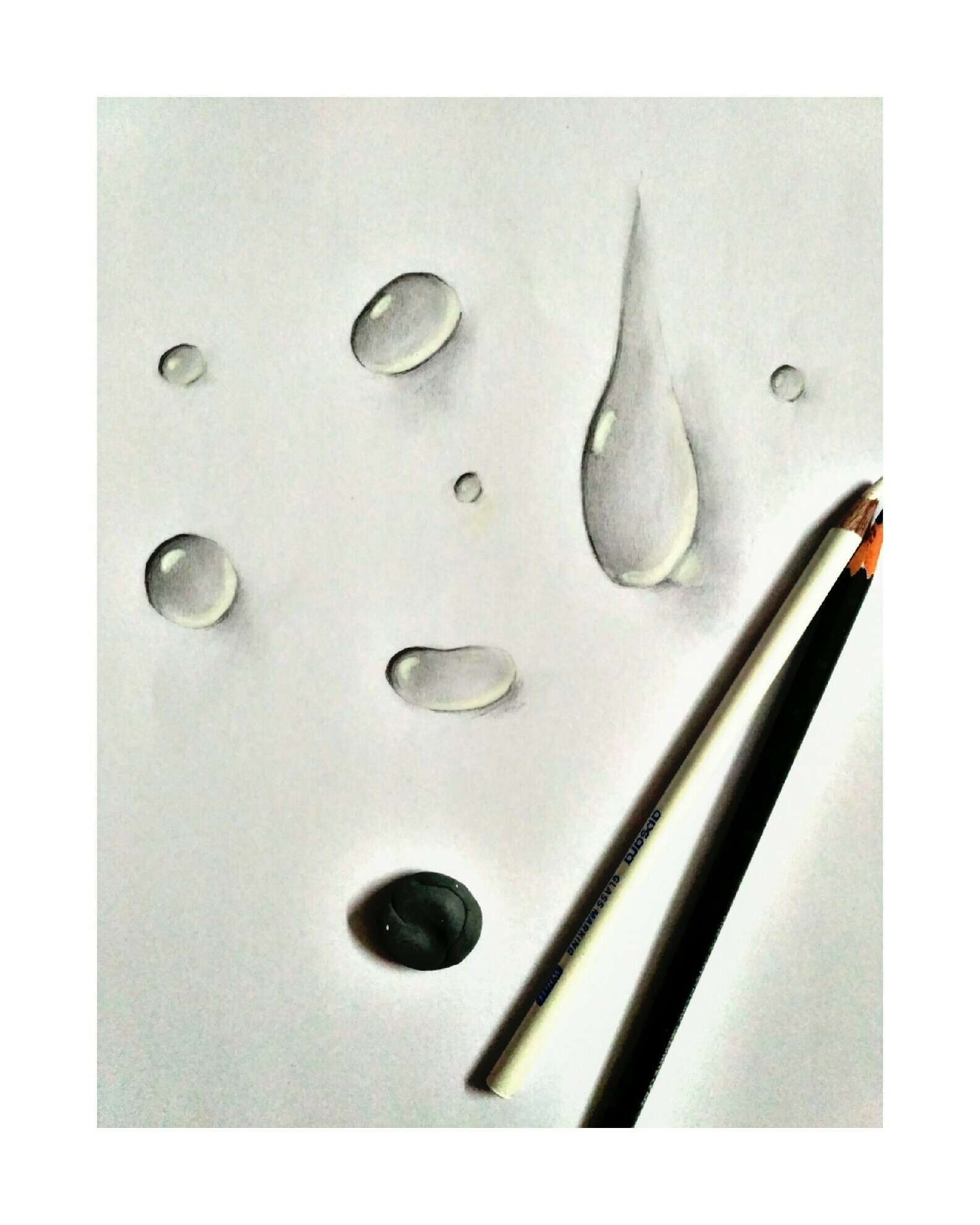 Artstation Hyper Realistic Water Drops Ishika Saha