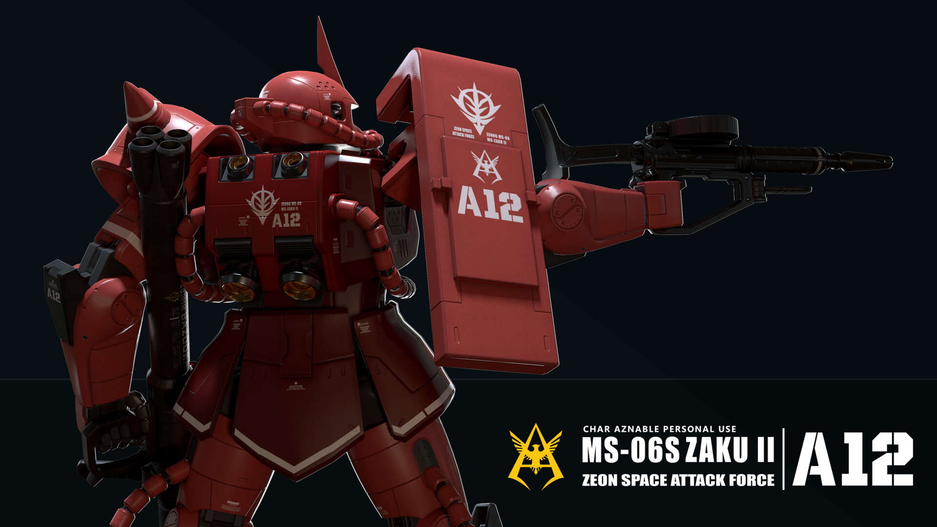 Artstation Char S Zakuii Steve N
